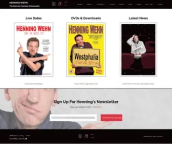 Henningwehn.de(HENNING WEHN) Screenshot