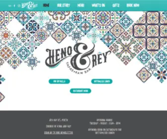 Henoandrey.com.au(Spanish Restaurant) Screenshot