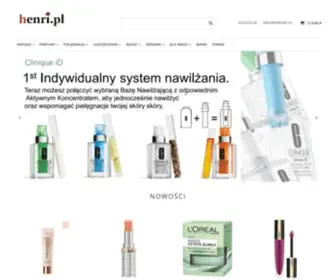 Henri.pl(Perfumeria internetowa) Screenshot