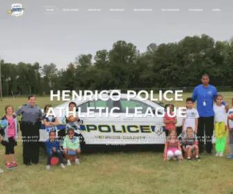 Henricopal.org(Henrico Police Athletic League) Screenshot