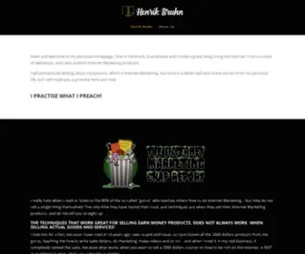 Henrikbruhn.com(Henrik Bruhn) Screenshot
