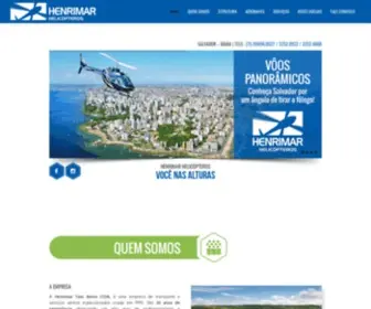 Henrimarhelicopteros.com.br(Helicópteros) Screenshot