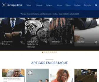 Henriquelima.com.br(Henrique) Screenshot