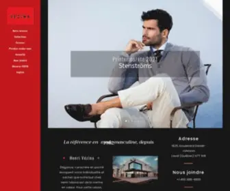 Henrivezina.com(Henri Vézina) Screenshot