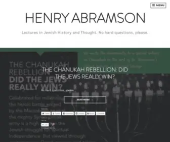 Henryabramson.com(Henry Abramson) Screenshot