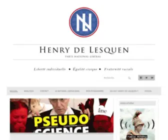 Henrydelesquen.fr(Henrydelesquen) Screenshot