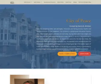 Henrygbrinton.com(City of Peace) Screenshot