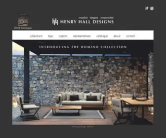 Henryhalldesigns.com(Henry Hall Designs modern outdoor furniture for garden&patio) Screenshot