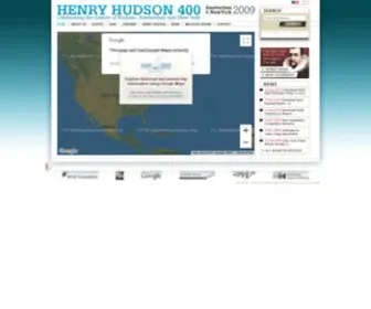 Henryhudson400.com(Henry Hudson 400) Screenshot