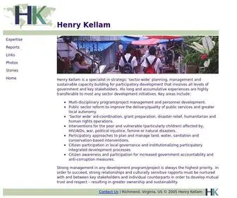 Henrykellam.com(Henry Kellam) Screenshot