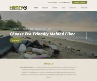 Henrymolded.com(Henry Molded Products) Screenshot