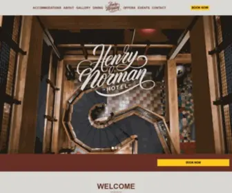 Henrynormanhotel.com(Henry Norman Hotel) Screenshot
