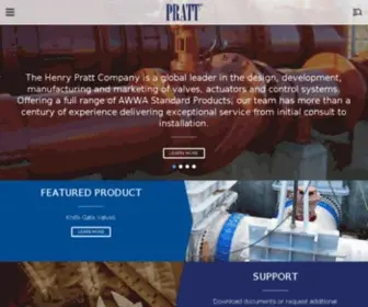 Henrypratt.com(Henry Pratt Company) Screenshot
