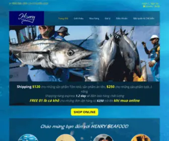 Henryseafoodusa.com(Henry Seafood) Screenshot