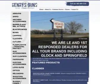 Henrysguns.com(Henrysguns) Screenshot