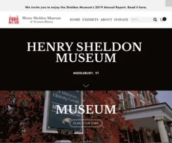 Henrysheldonmuseum.org(Henry Sheldon Museum) Screenshot