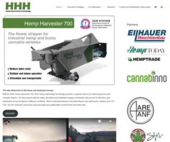 Henryshempharvester.de(Henry's Hemp Harvester) Screenshot