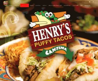 Henryspuffytacos.com(Henry's Puffy Tacos) Screenshot