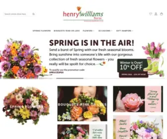 Henrywilliams.co.za(Henry Williams Florist) Screenshot