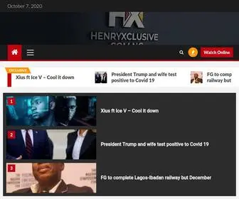 Henryxclusive.com.ng(Henryxclusive) Screenshot