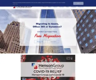 Hensongroup.com(Henson Group) Screenshot