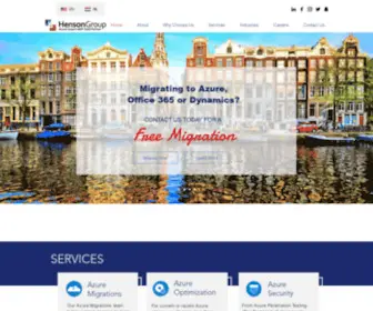 Hensongroup.nl(The Henson Group) Screenshot