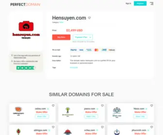 Hensuyen.com(Hensuyen) Screenshot