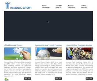 Henwood.ae(Henwood Group of Companies) Screenshot