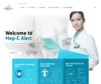 Hep-C-Alert.org(Hep-C Alert) Screenshot