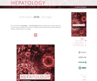 Hepatologytextbook.com(A clinical textbook) Screenshot