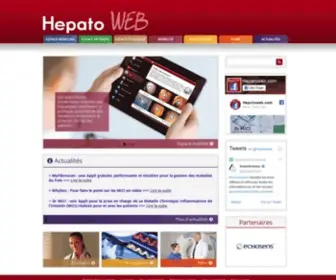 Hepatoweb.com(Hepatologie) Screenshot