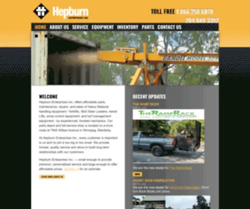 Hepburnenterprises.com(Hepburnenterprises) Screenshot