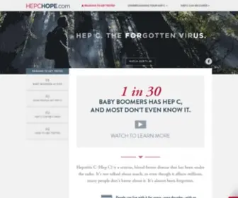 Hepchope.com(There’s harm in waiting to treat Hepatitis C (Hep C)) Screenshot