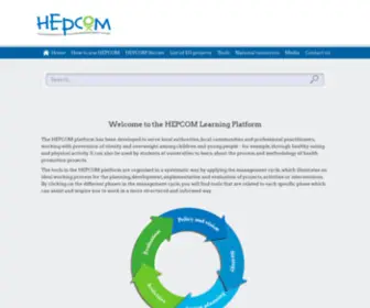 Hepcom.org(Hosted by) Screenshot