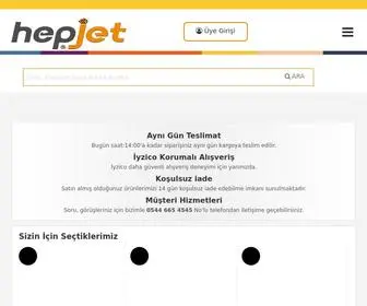 Hepjet.com(Alışveriş) Screenshot