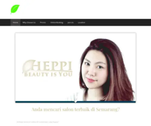 Heppisalon.com(Eyelash Extension) Screenshot