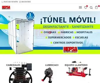 Hepsa.mx(Tienda en linea Herramientas y Equipos Profesionales) Screenshot