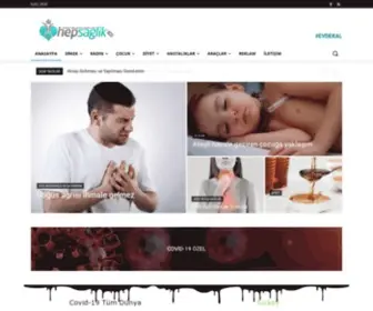 Hepsaglik.net(Sağlık Sitesi) Screenshot