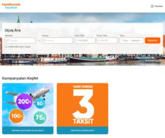 Hepsiburadaseyahat.com(Ucuz Uçak Bileti & Uygun Uçak Bileti Fiyatları) Screenshot