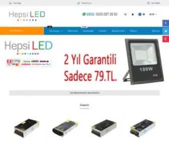 Hepsiled.net(Hepsiled, hepsi led, izmir led | Online Led Mağazanız) Screenshot
