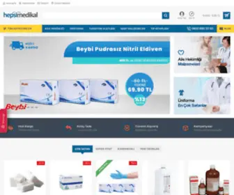 Hepsimedikal.com.tr(Hepsi Medikal) Screenshot