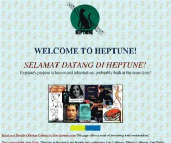 Heptune.com(Jazz lyrics) Screenshot