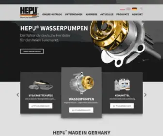 Hepu.de(HEPU® Autoteile) Screenshot