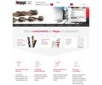Hepyc.com(Cutting tool experts) Screenshot