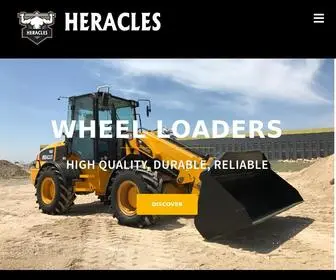 Heraclesloaders.com Screenshot