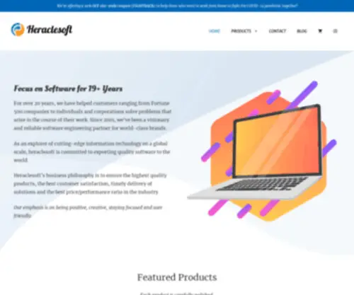 Heraclesoft.com(heraclesoft) Screenshot