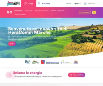 Heracomm-Marche.it(Hera Comm Marche) Screenshot