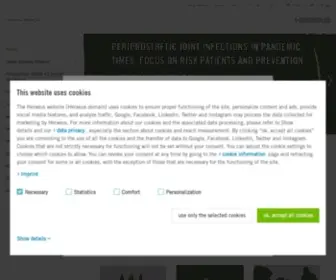 Heraeus-Medical.com(Heraeus Medical) Screenshot