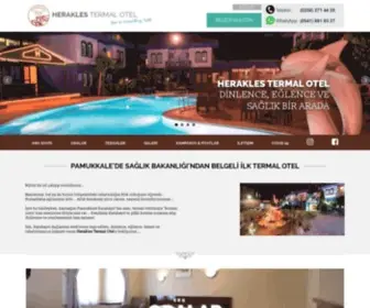 Heraklestermal.com.tr(Herakles Termal Otel Resmi Web Sayfası) Screenshot