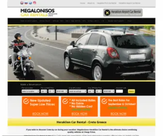 Heraklioncarrental.com(Heraklion Airport Car Rental) Screenshot